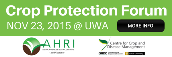 AHRI CCDM Crop Protection advert